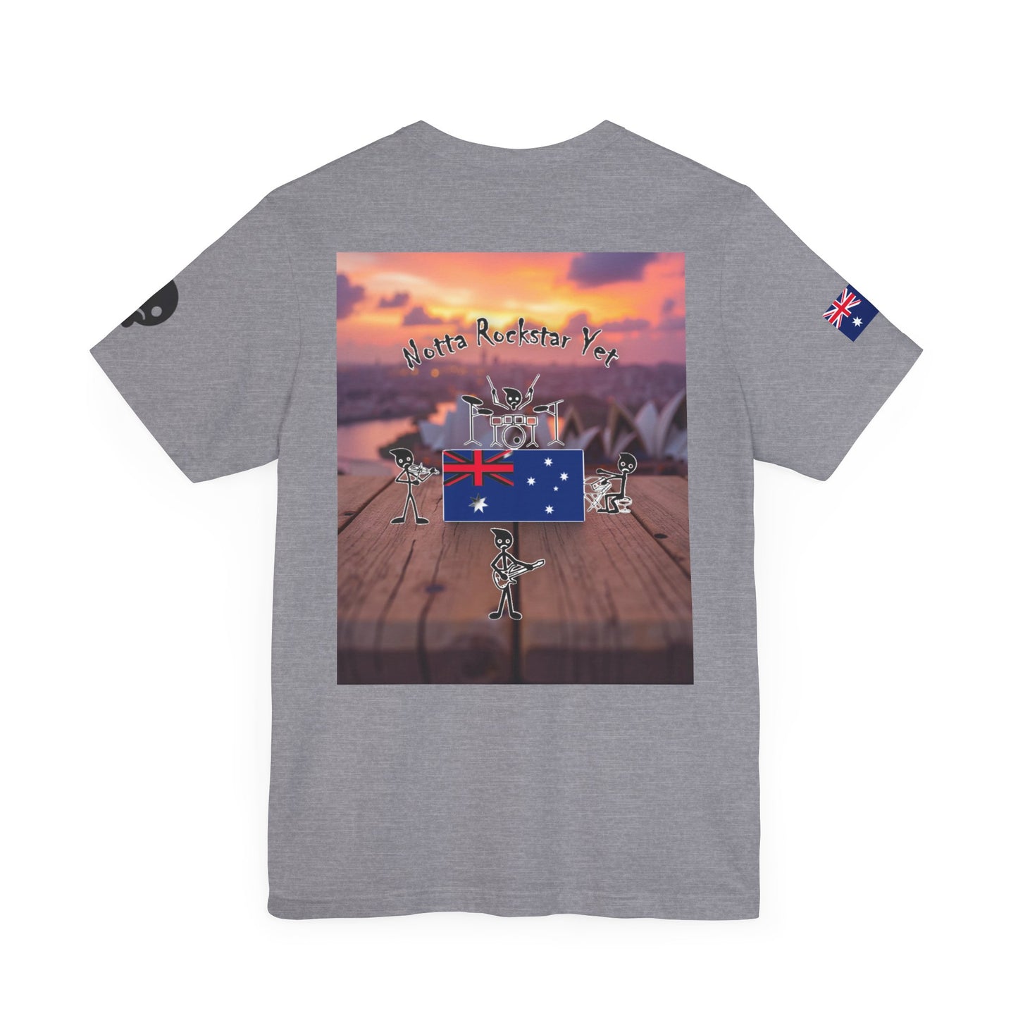 Notta Rockstar Yet- Australia Tee