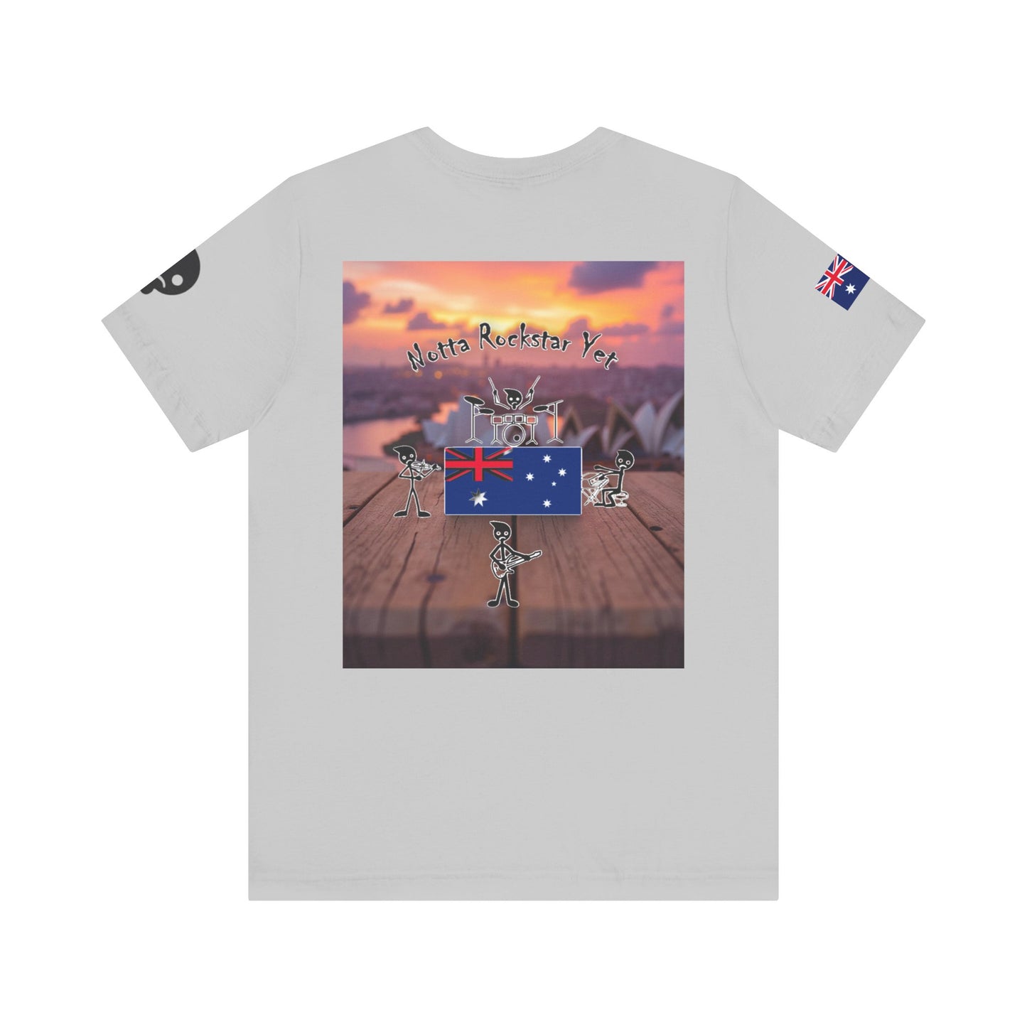 Notta Rockstar Yet- Australia Tee
