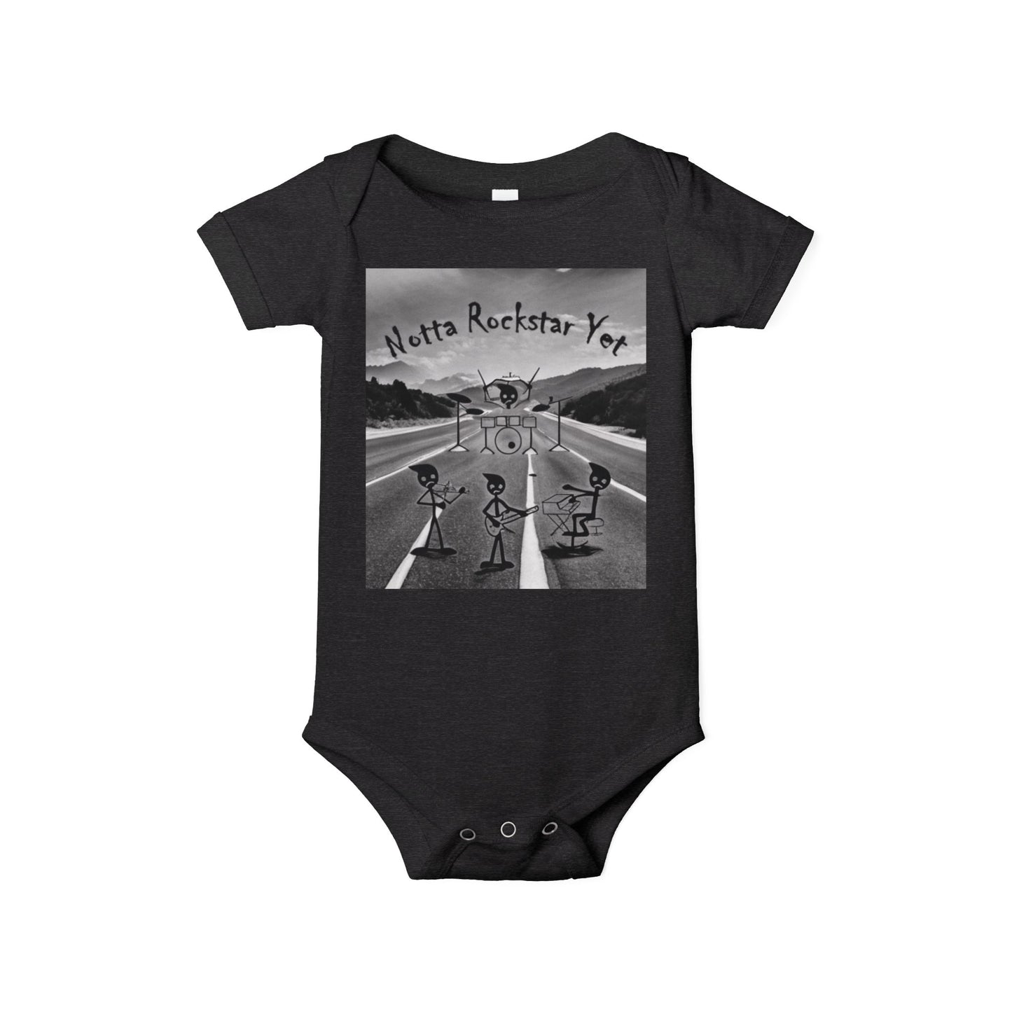 Notta Rockstar Yet-Infant Jersey One Piece - American