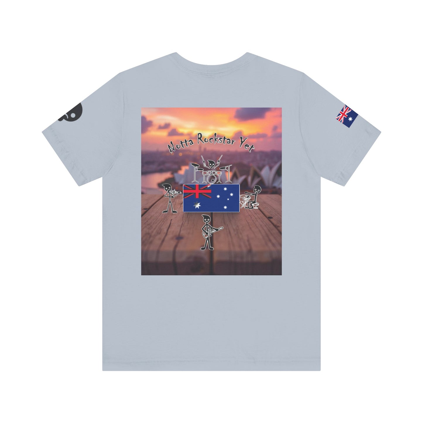 Notta Rockstar Yet- Australia Tee