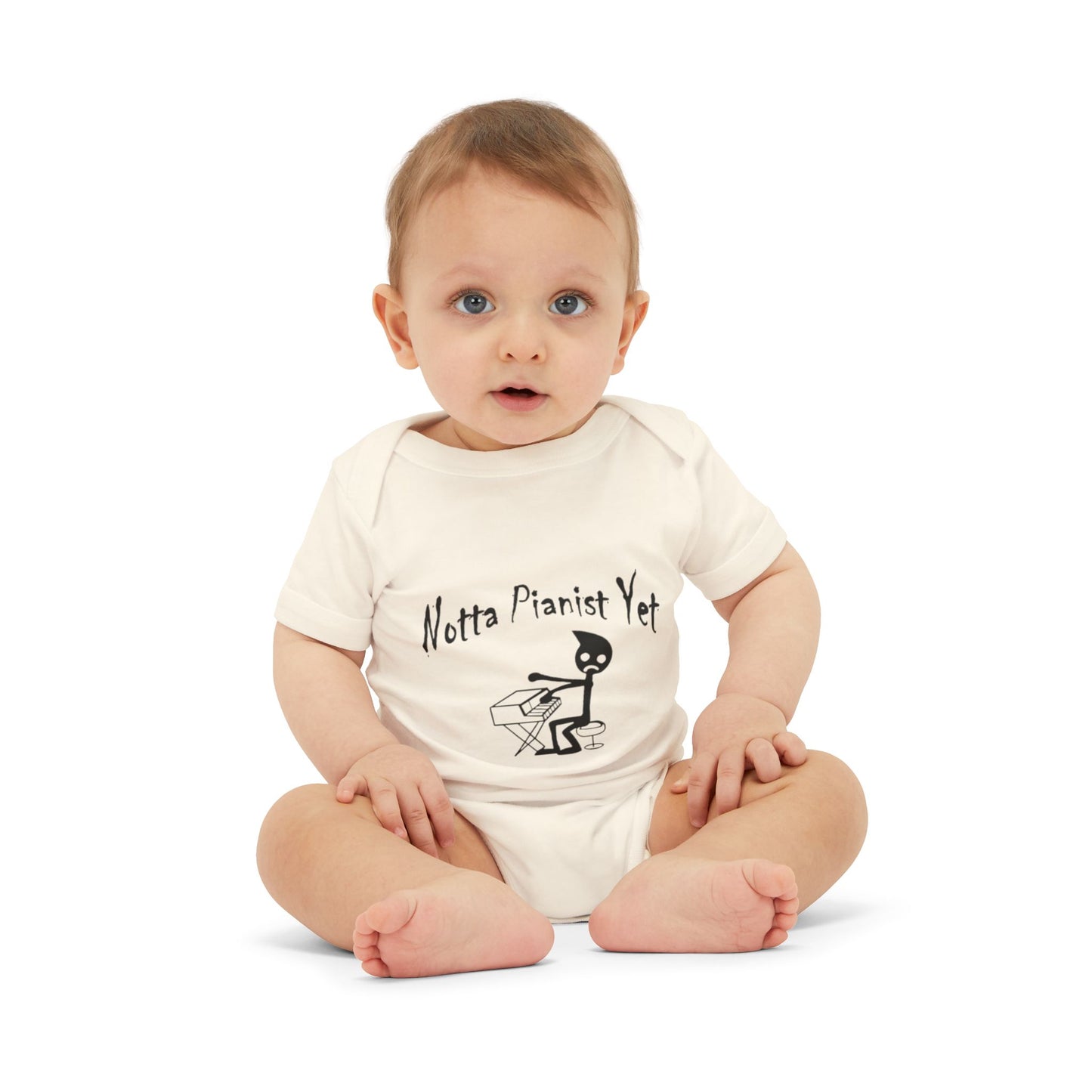 Notta Pianist Yet-Infant Jersey One Piece - American