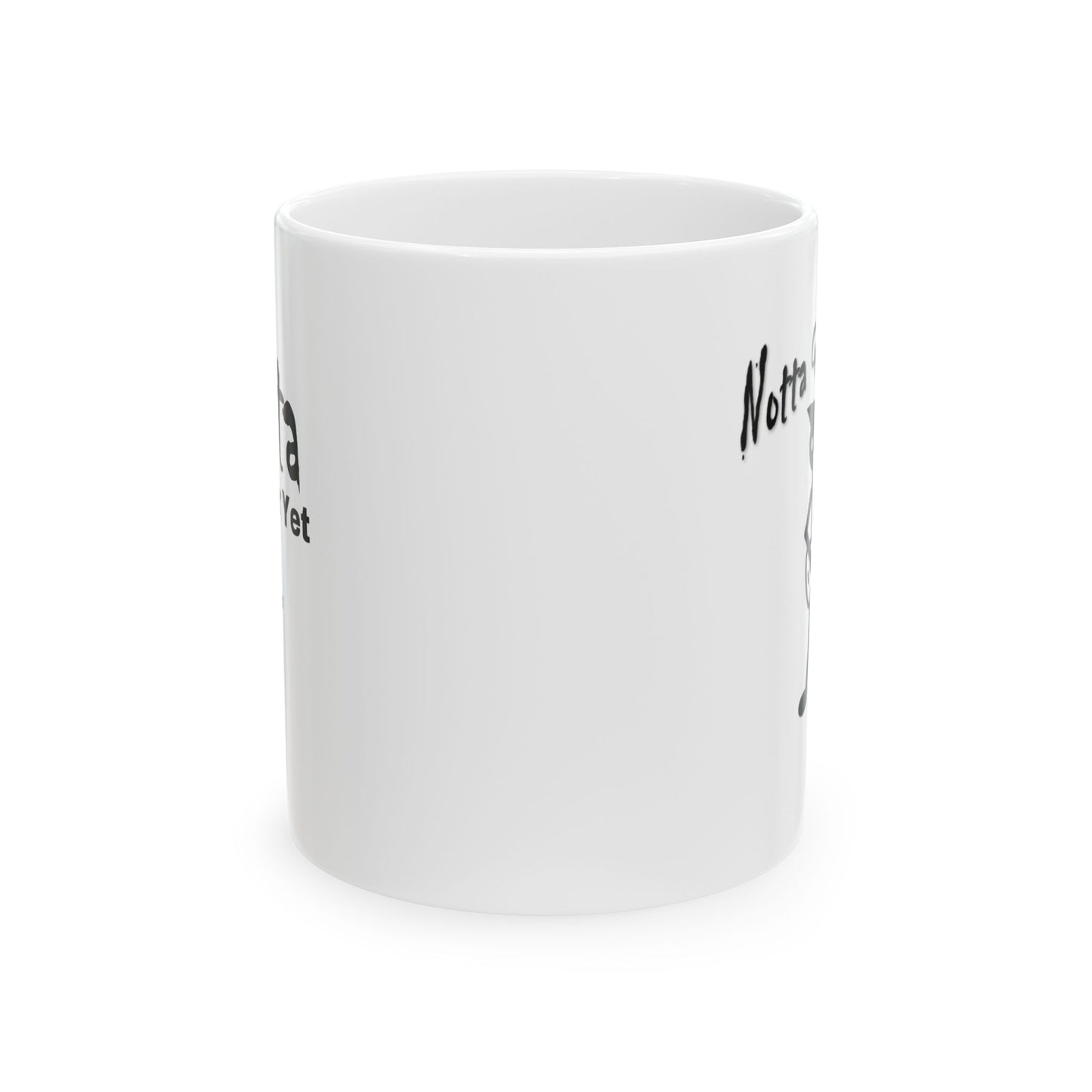Notta Guitarist Yet Ceramic Mug, (11oz, 15oz)