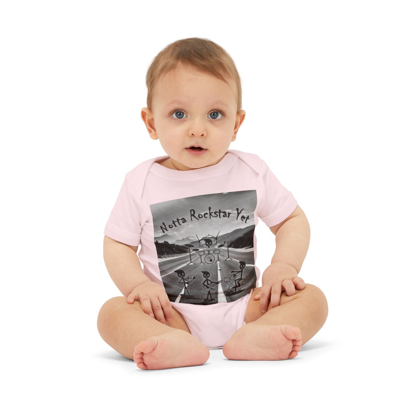Notta Rockstar Yet-Infant Jersey One Piece - American