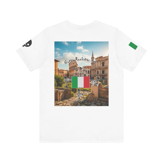 Notta Rockstar Yet- Italy Tee