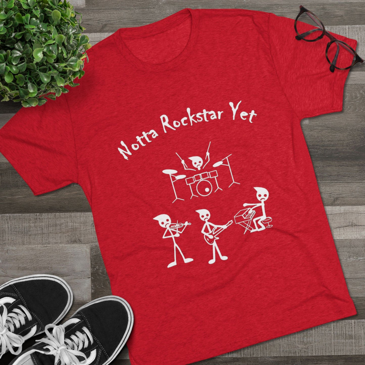 Notta Rockstar Yet Unisex Tri-Blend T