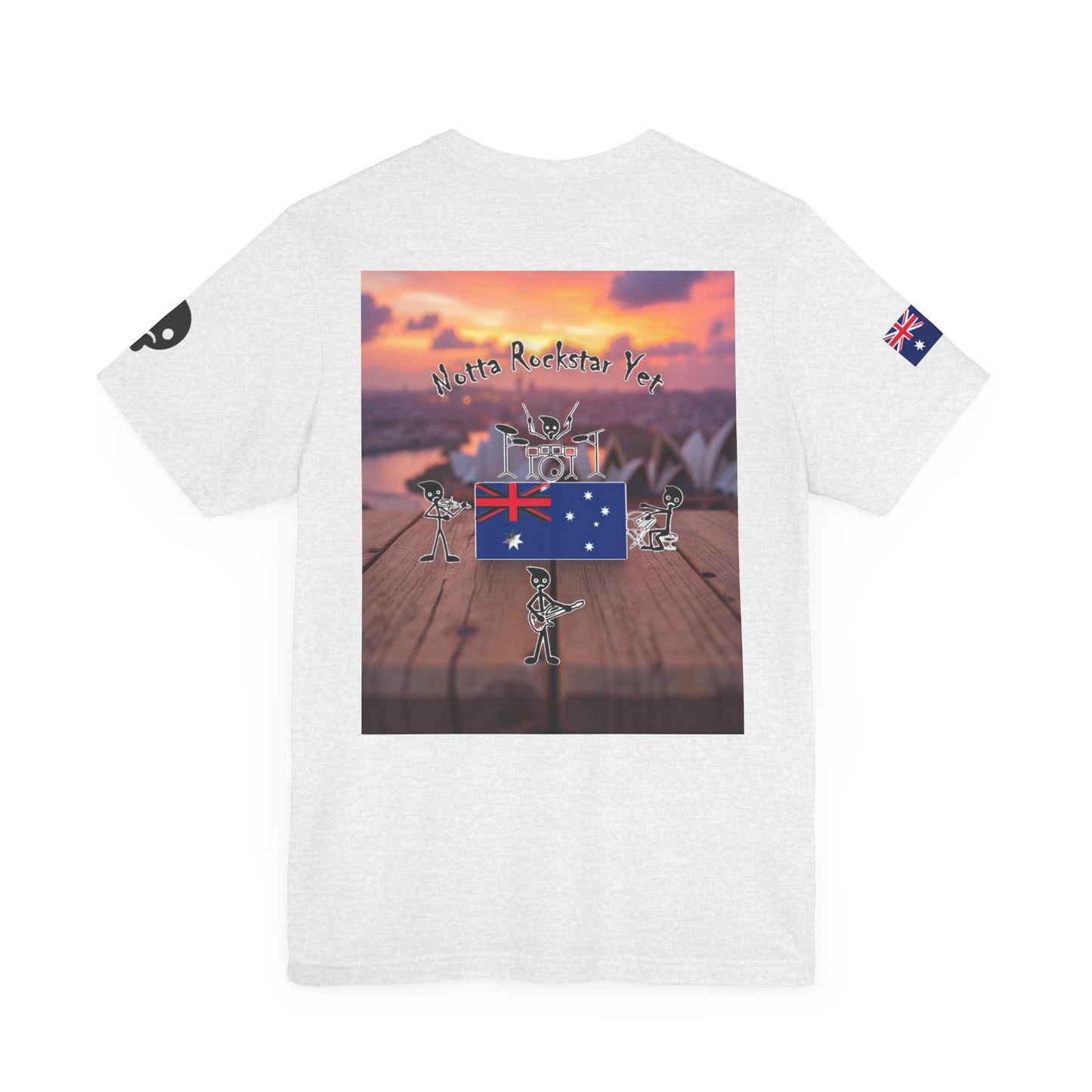 Notta Rockstar Yet- Australia Tee