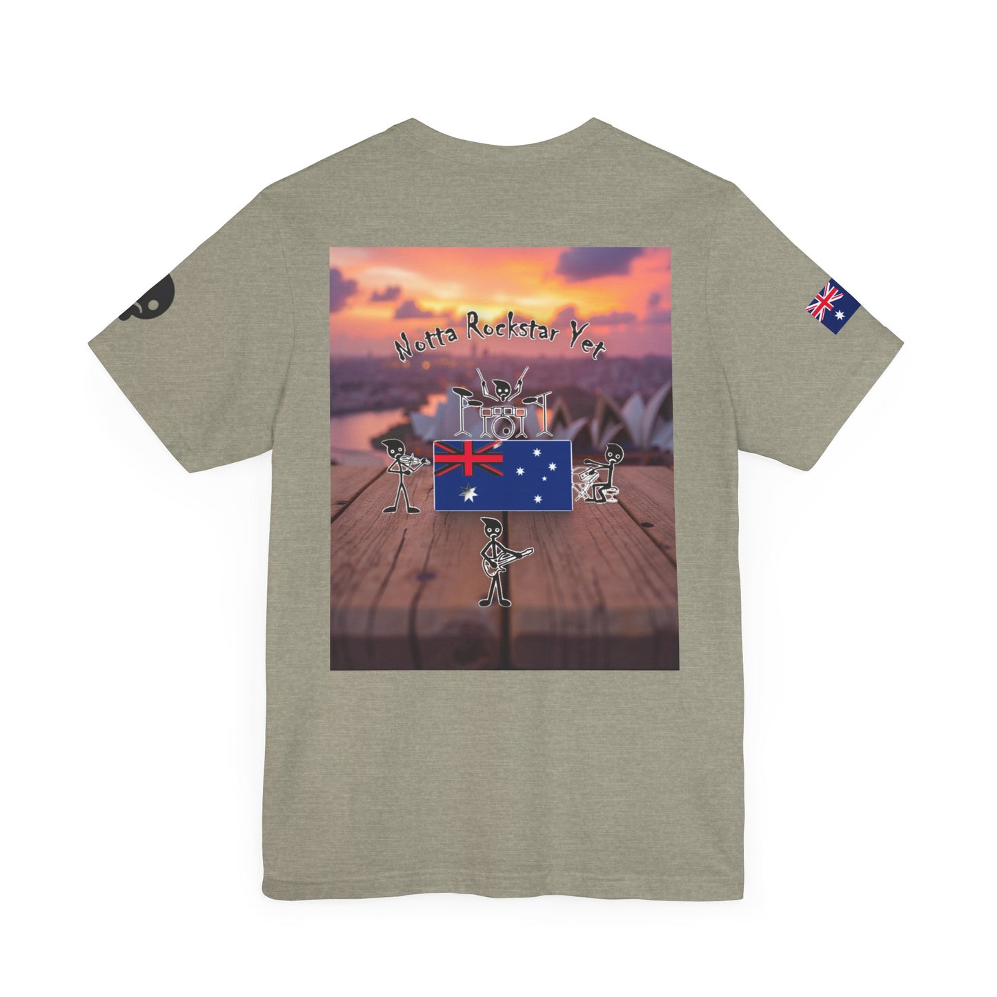 Notta Rockstar Yet- Australia Tee