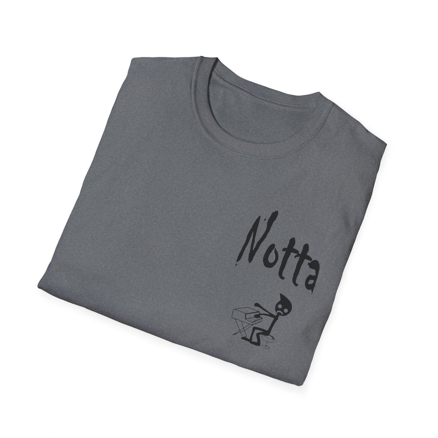 Notta Pianist Yet Unisex Softstyle T-Shirt - Music Lover Gift