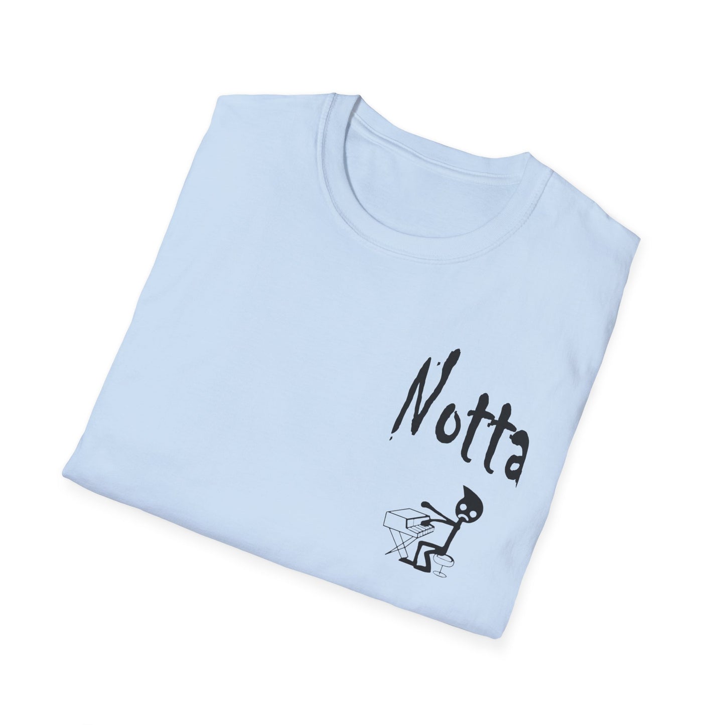 Notta Pianist Yet Unisex Softstyle T-Shirt - Music Lover Gift