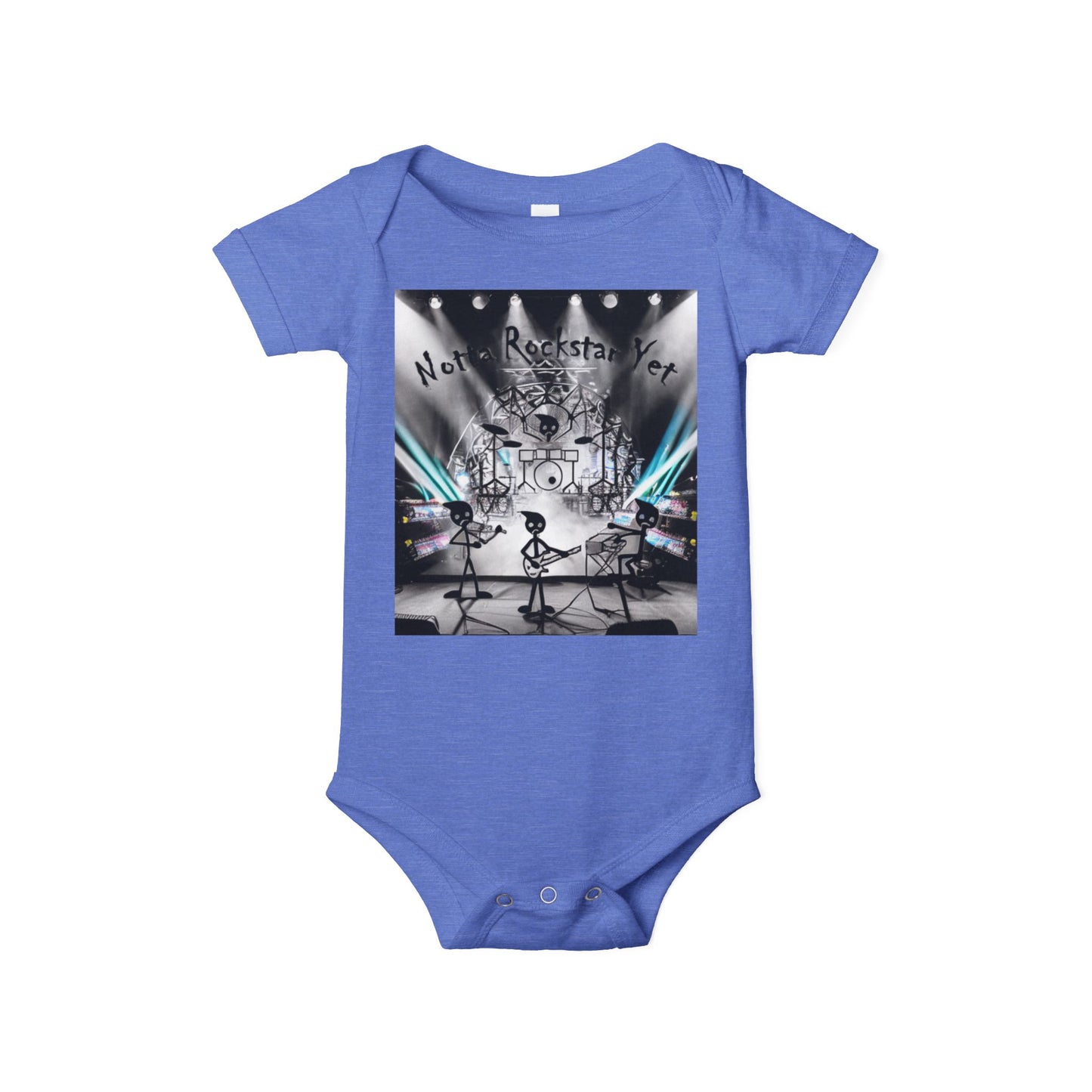 Notta Rockstar Yet-Infant Jersey One Piece - American