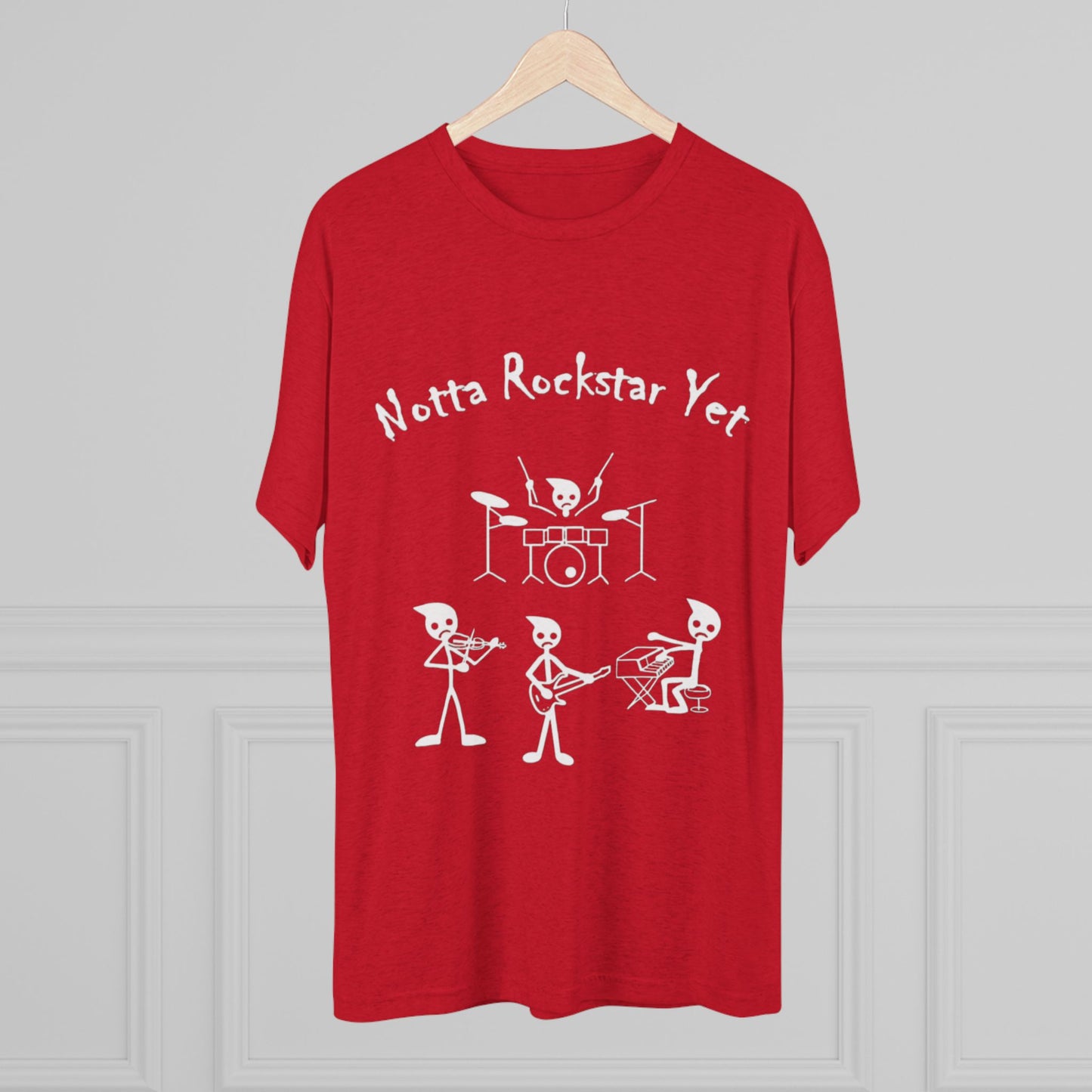Notta Rockstar Yet Unisex Tri-Blend T