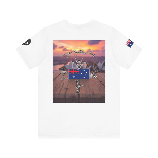 Notta Rockstar Yet- Australia Tee