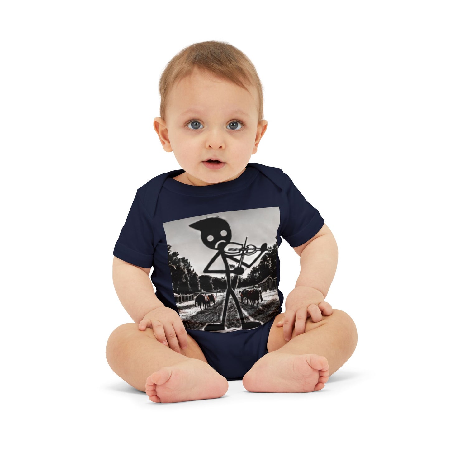 Notta Fiddler Yet-Infant Jersey One Piece - American