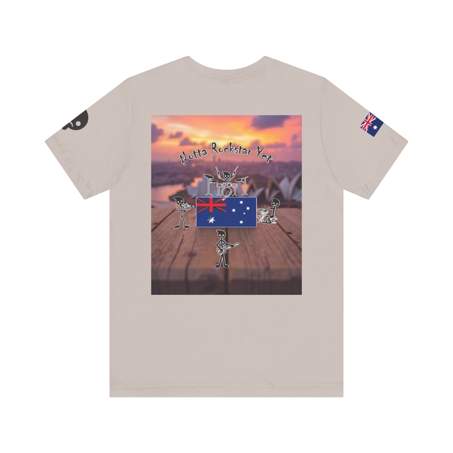 Notta Rockstar Yet- Australia Tee
