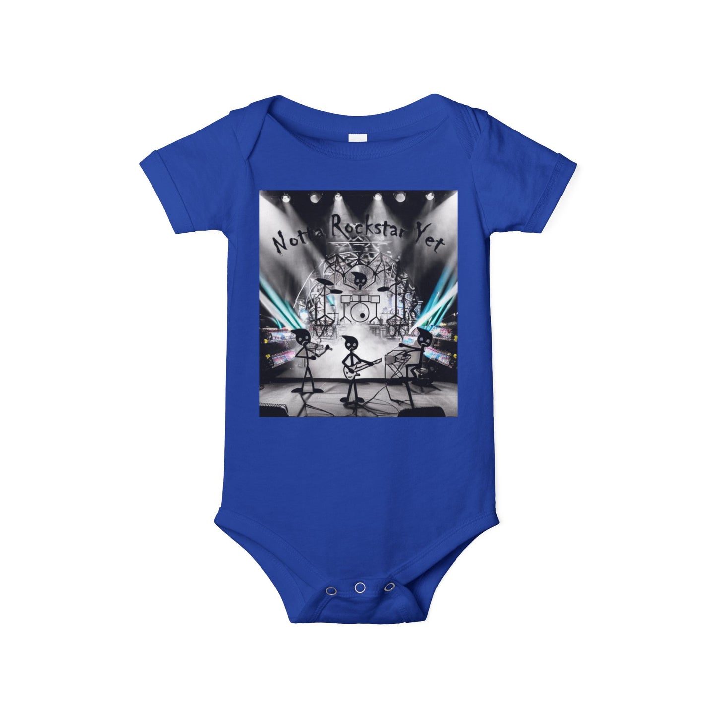 Notta Rockstar Yet-Infant Jersey One Piece - American