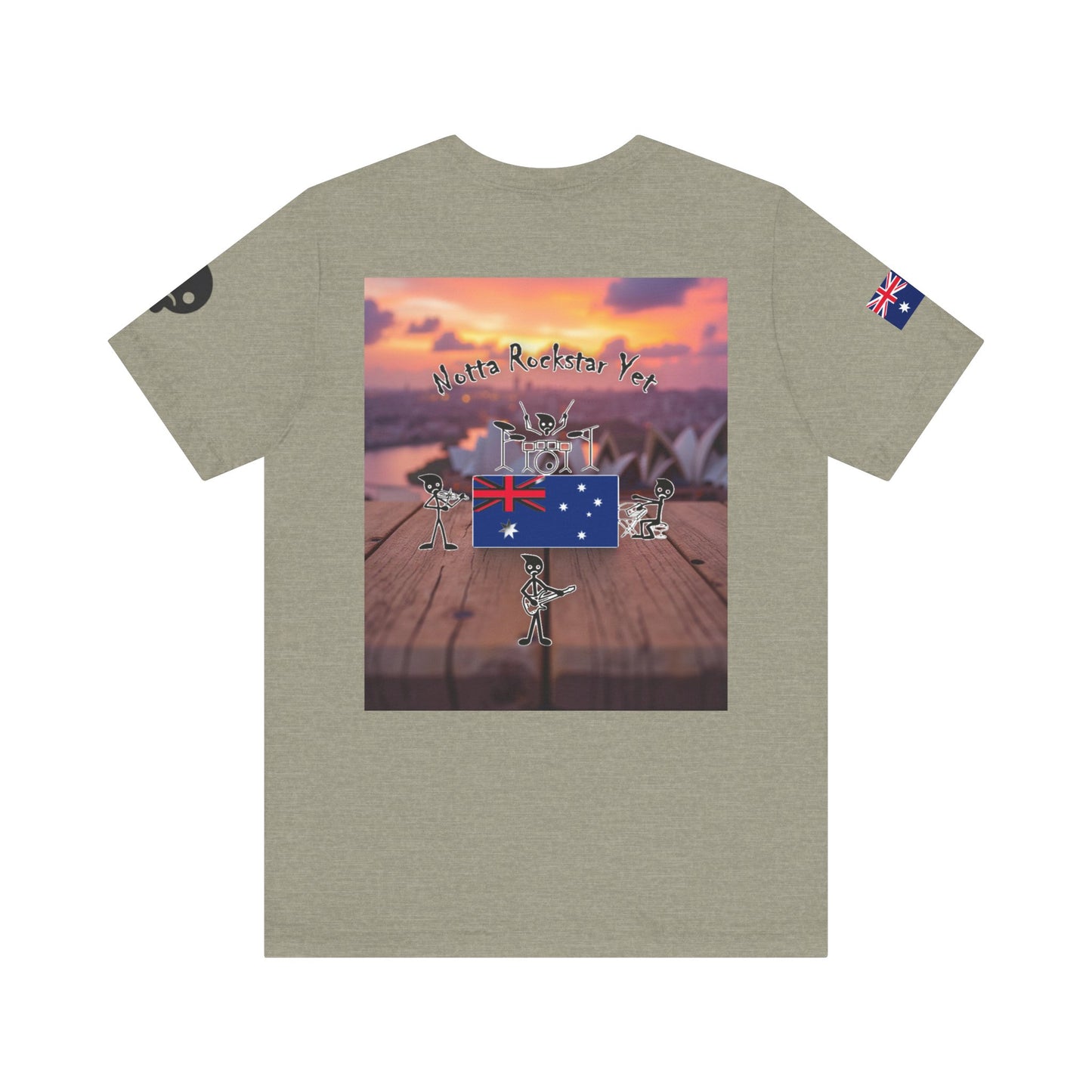 Notta Rockstar Yet- Australia Tee