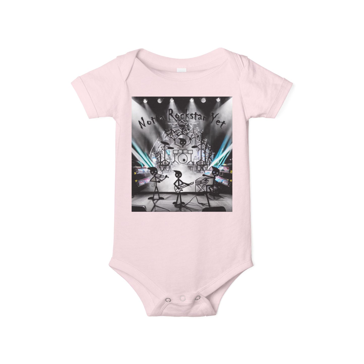 Notta Rockstar Yet-Infant Jersey One Piece - American