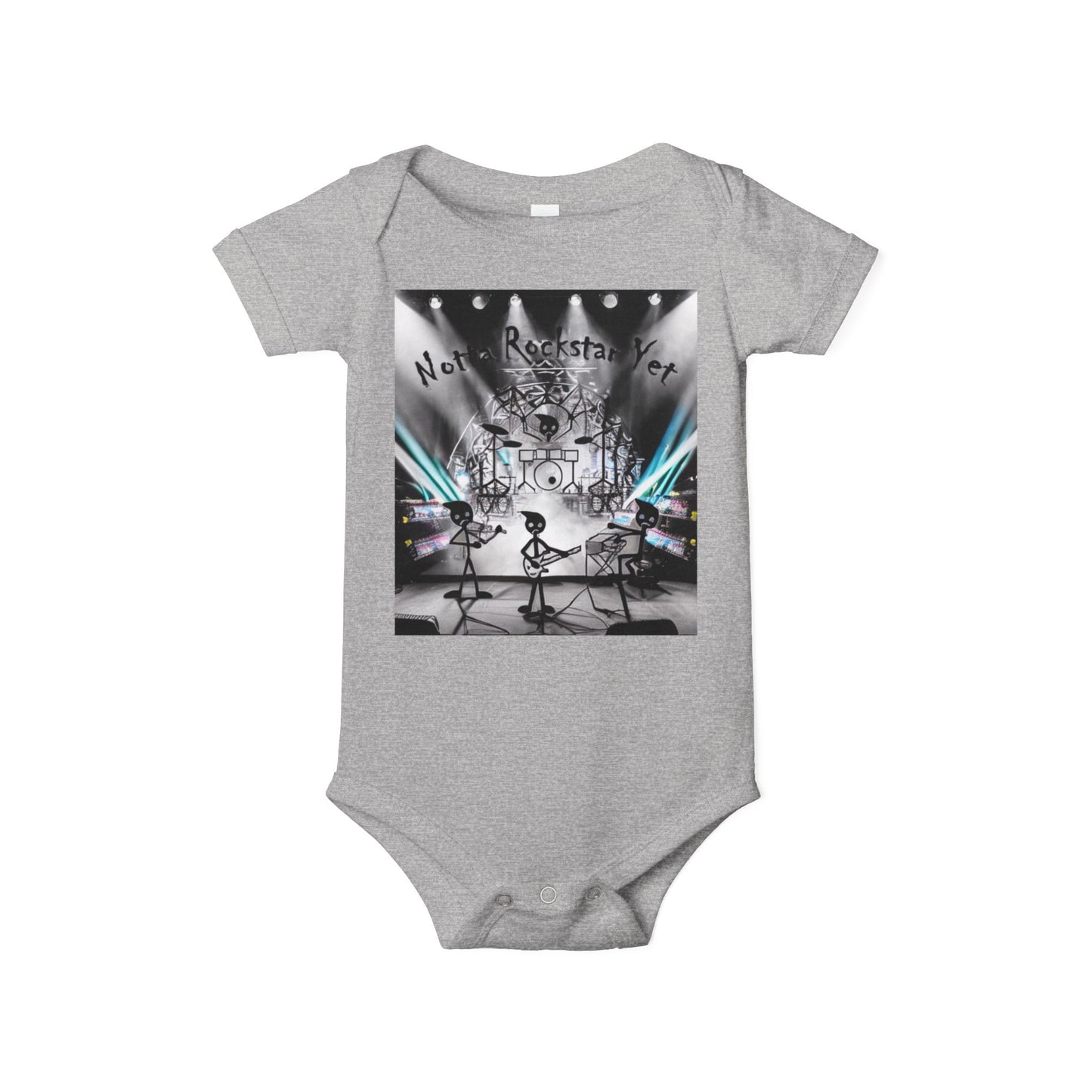 Notta Rockstar Yet-Infant Jersey One Piece - American