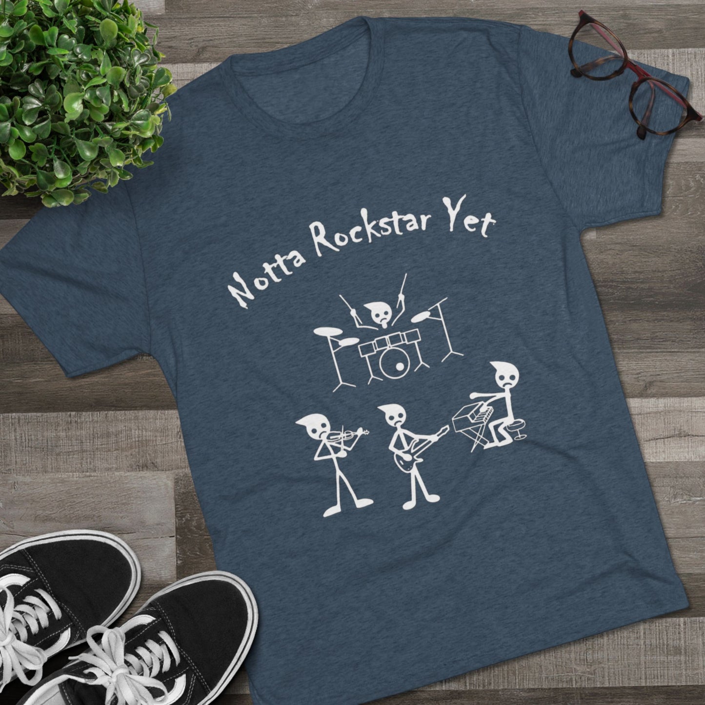 Notta Rockstar Yet Unisex Tri-Blend T
