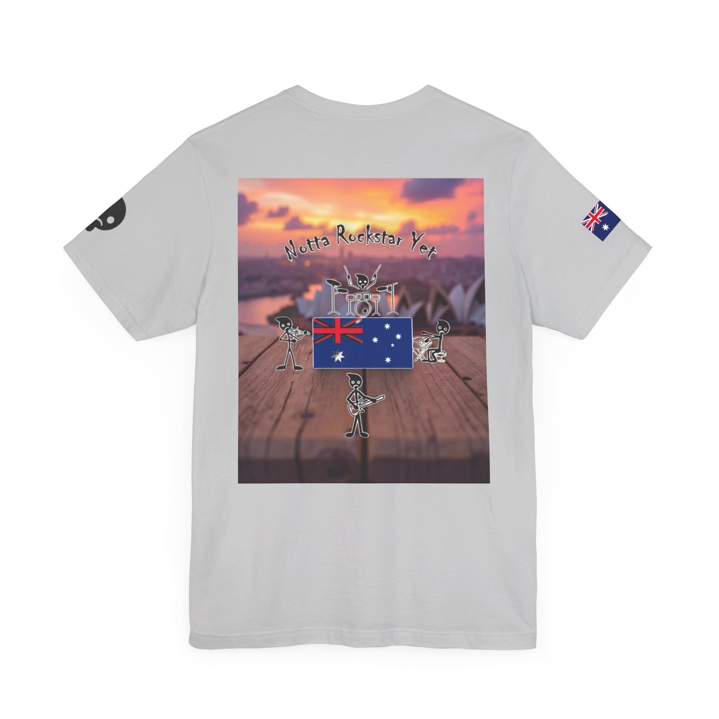 Notta Rockstar Yet- Australia Tee