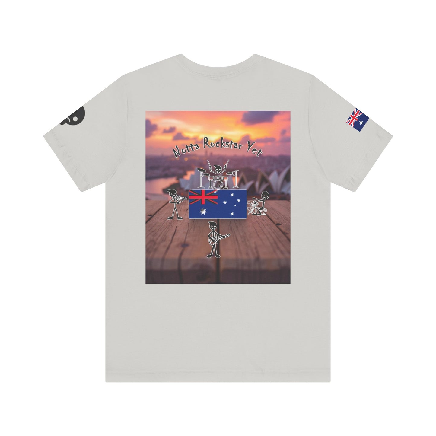 Notta Rockstar Yet- Australia Tee