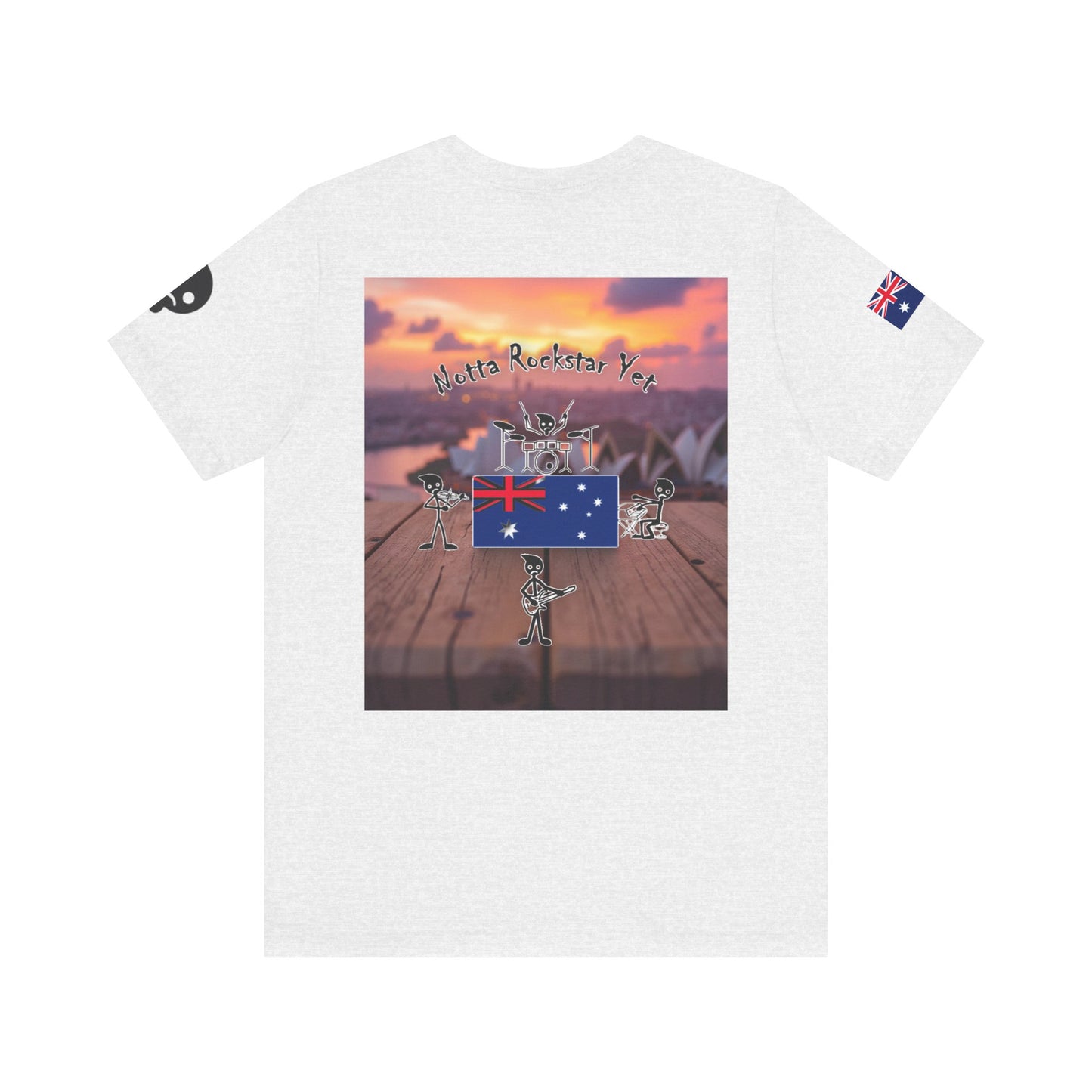 Notta Rockstar Yet- Australia Tee