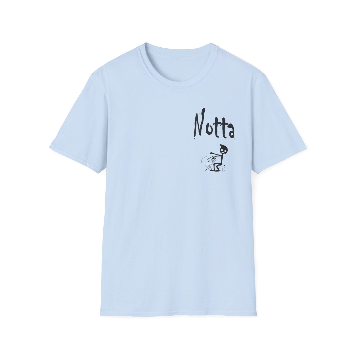 Notta Pianist Yet Unisex Softstyle T-Shirt - Music Lover Gift