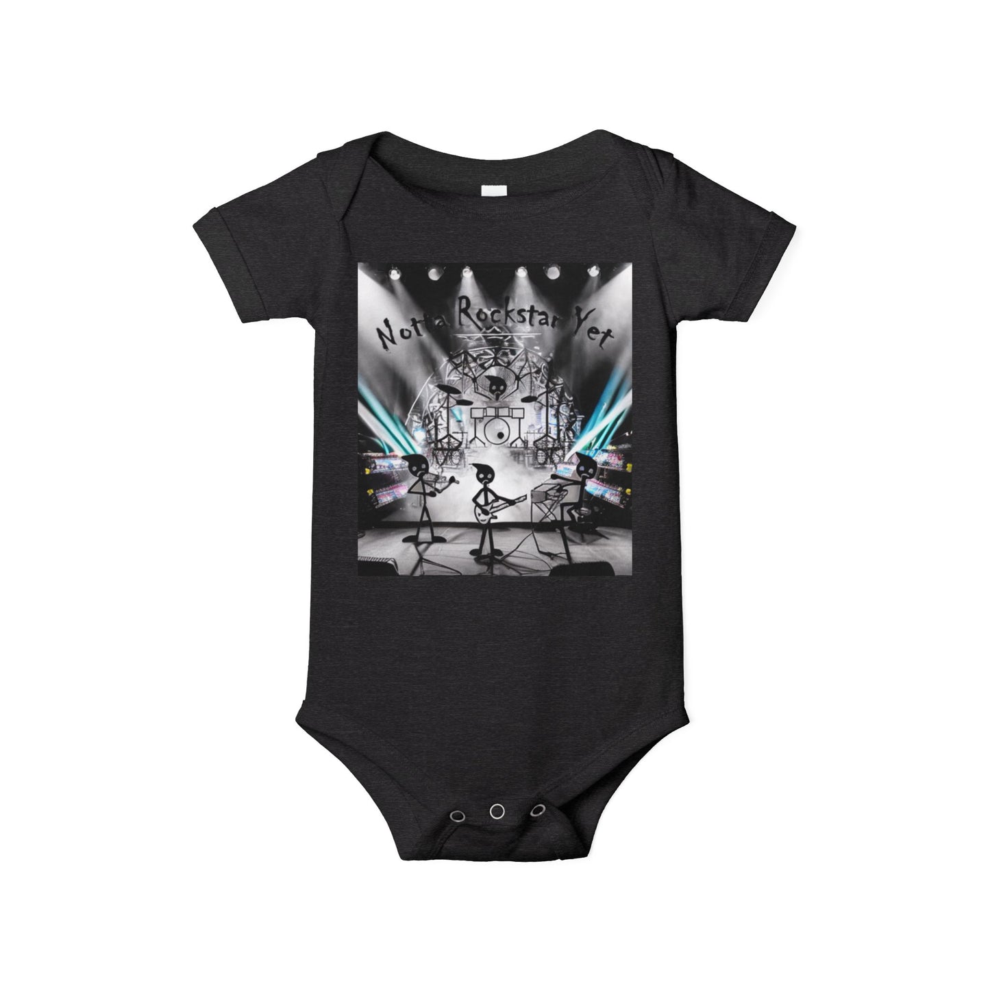 Notta Rockstar Yet-Infant Jersey One Piece - American