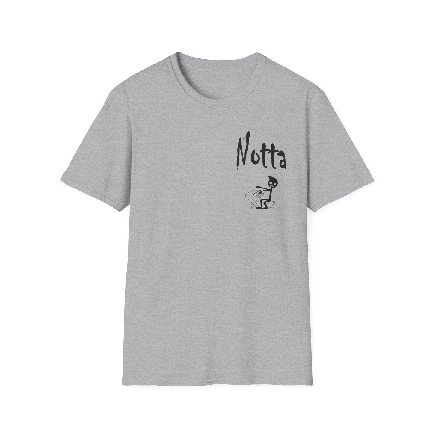 Notta Pianist Yet Unisex Softstyle T-Shirt - Music Lover Gift