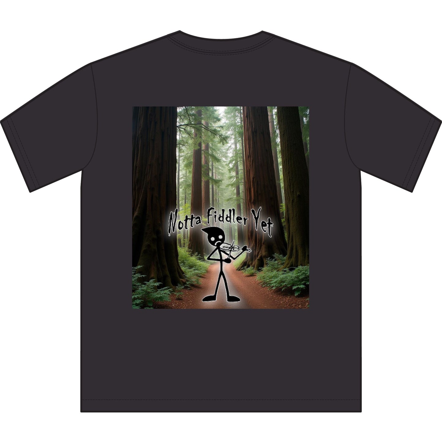 Notta Fiddler Yet Unisex Sueded T-Shirt -Music Vibe Top