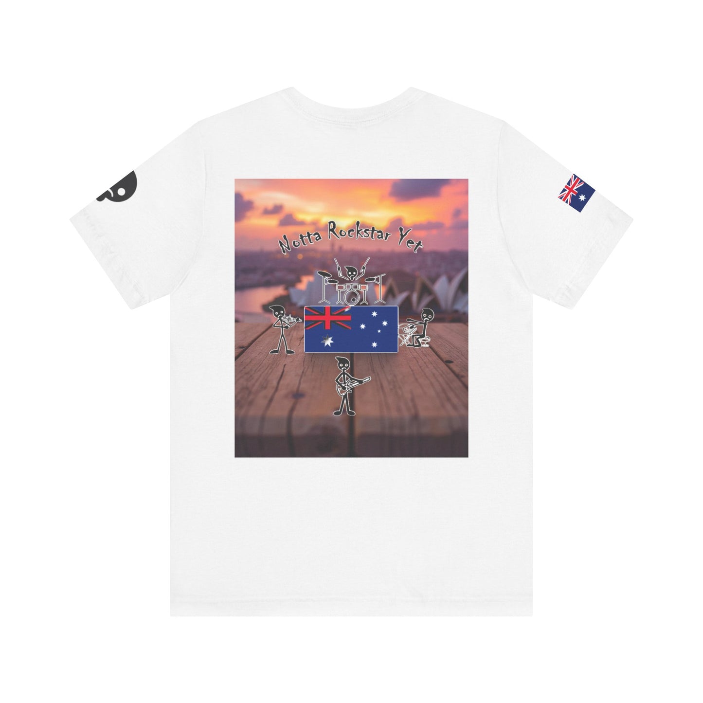 Notta Rockstar Yet- Australia Tee
