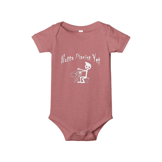 Notta Pianist Yet-Infant Jersey One Piece - American