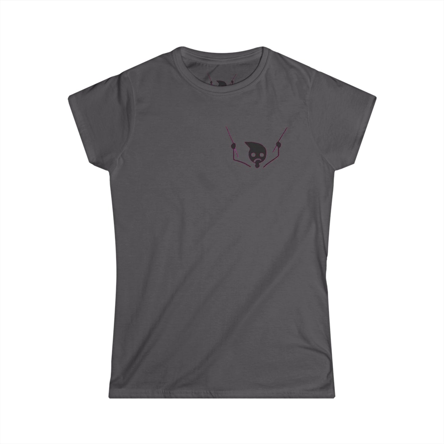Notta Drummer Yet Women's Tee - Fun Music Lover's Softstyle Shirt