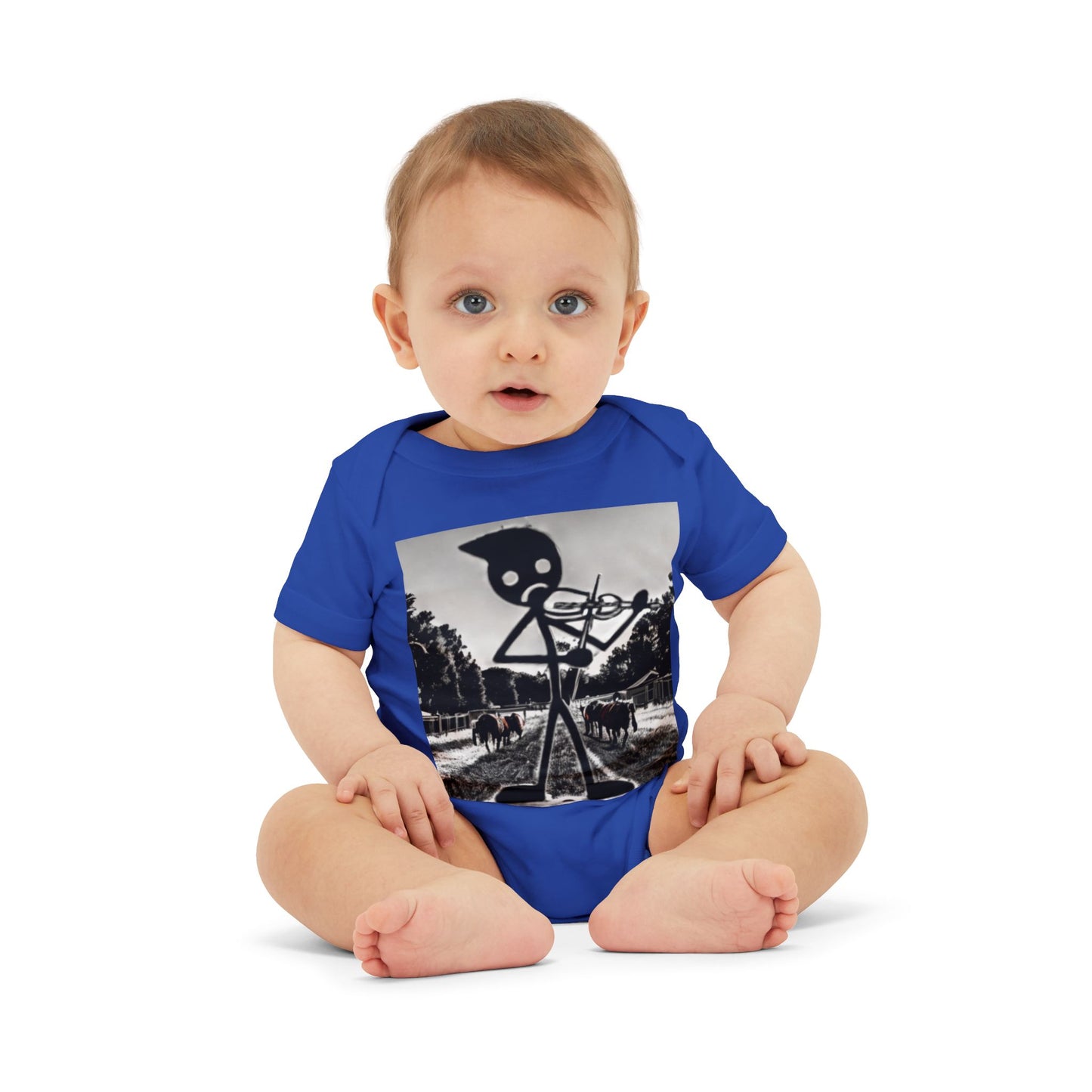 Notta Fiddler Yet-Infant Jersey One Piece - American