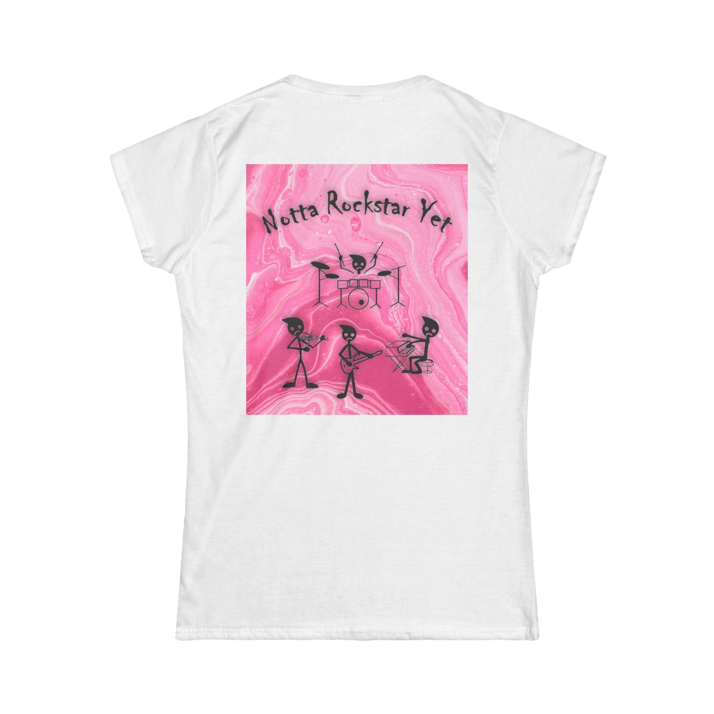 Notta Rockstar Yet Women's Softstyle Tee - Fun & Playful Graphic T-Shirt