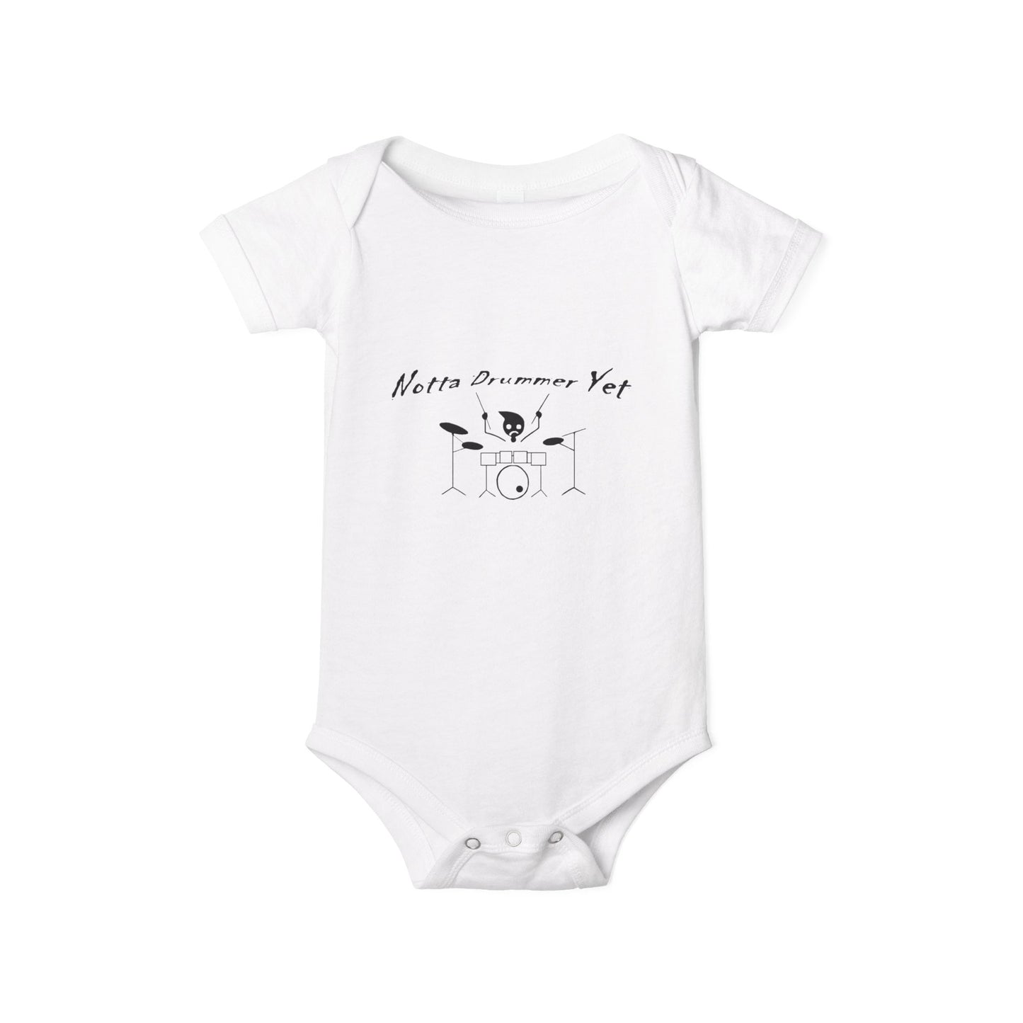 Notta Drummer Yet-Infant Jersey One Piece - American