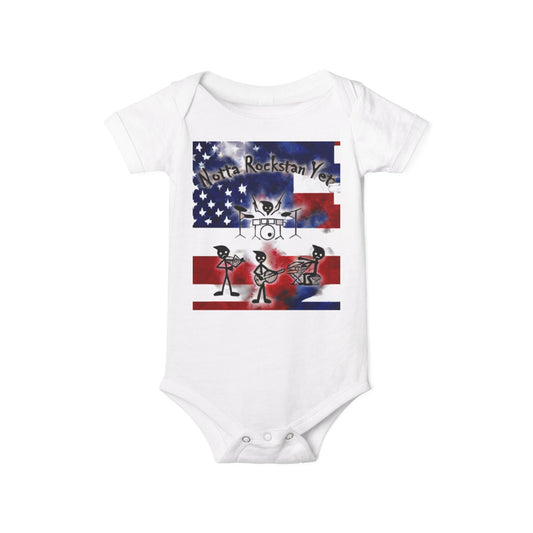 Notta Rockstar Yet-Infant Jersey One Piece - American