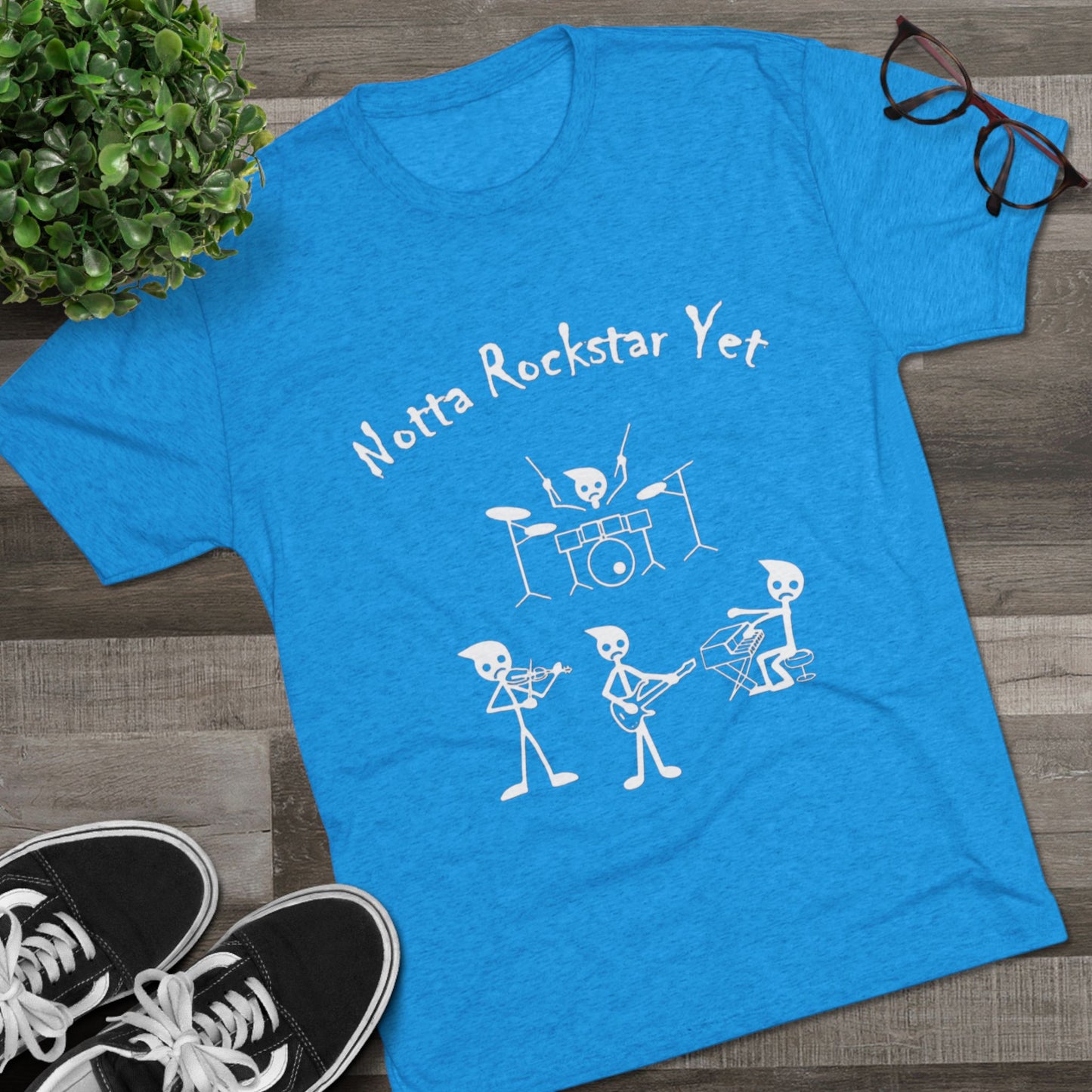 Notta Rockstar Yet Unisex Tri-Blend T
