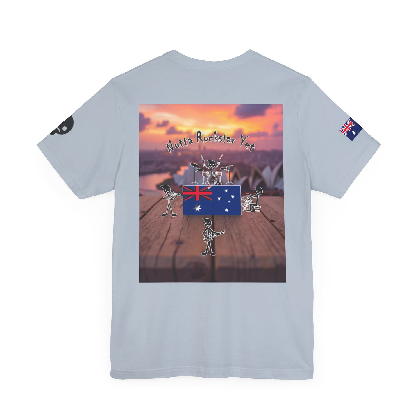 Notta Rockstar Yet- Australia Tee