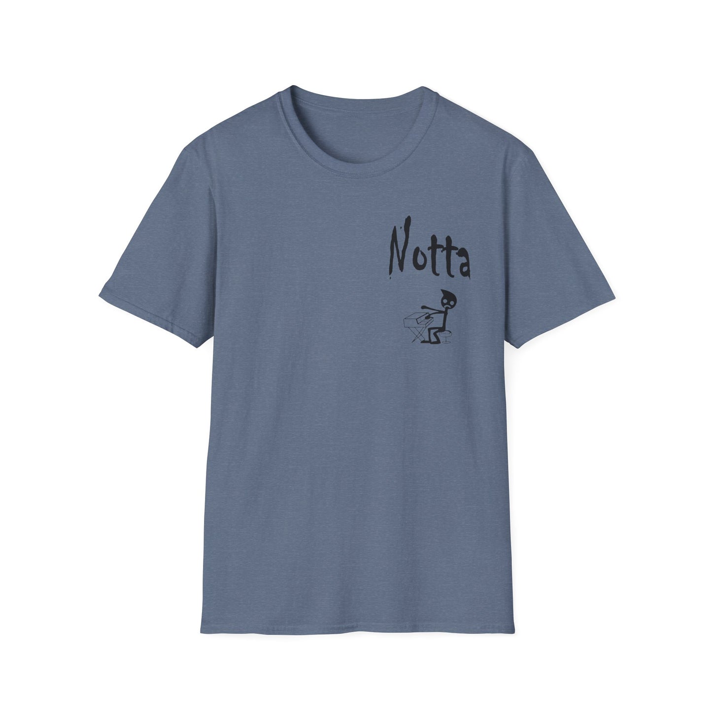 Notta Pianist Yet Unisex Softstyle T-Shirt - Music Lover Gift