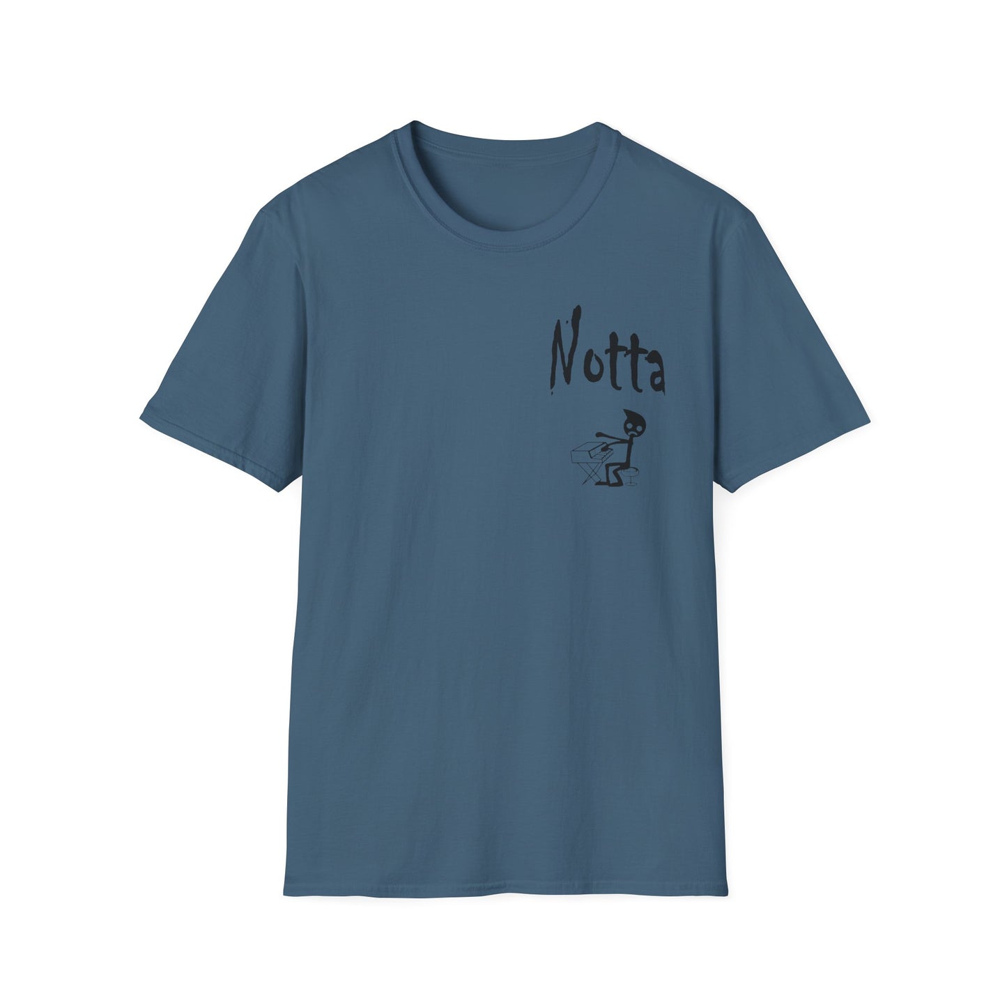 Notta Pianist Yet Unisex Softstyle T-Shirt - Music Lover Gift