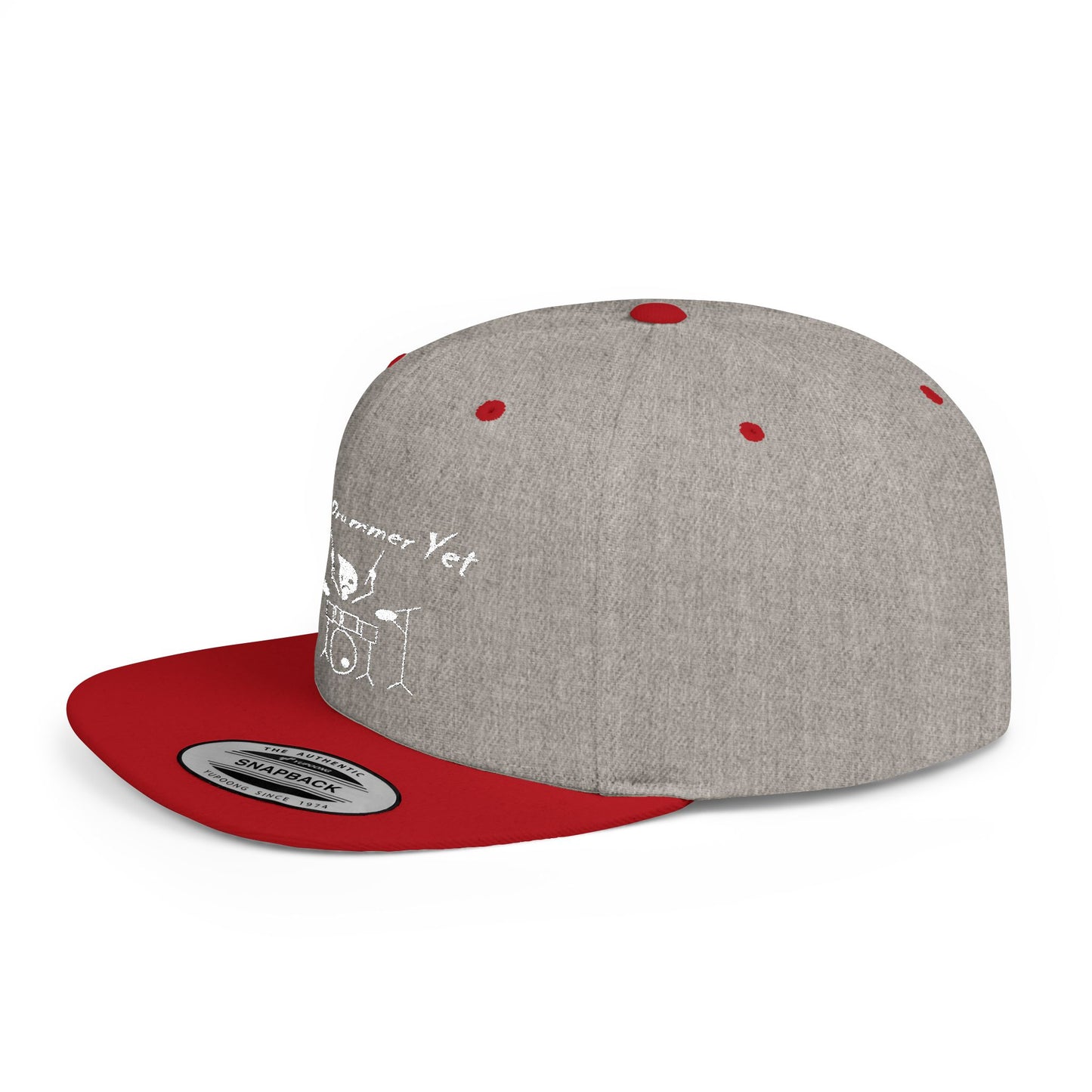 Notta Rockstar Yet Flat Bill Snapback