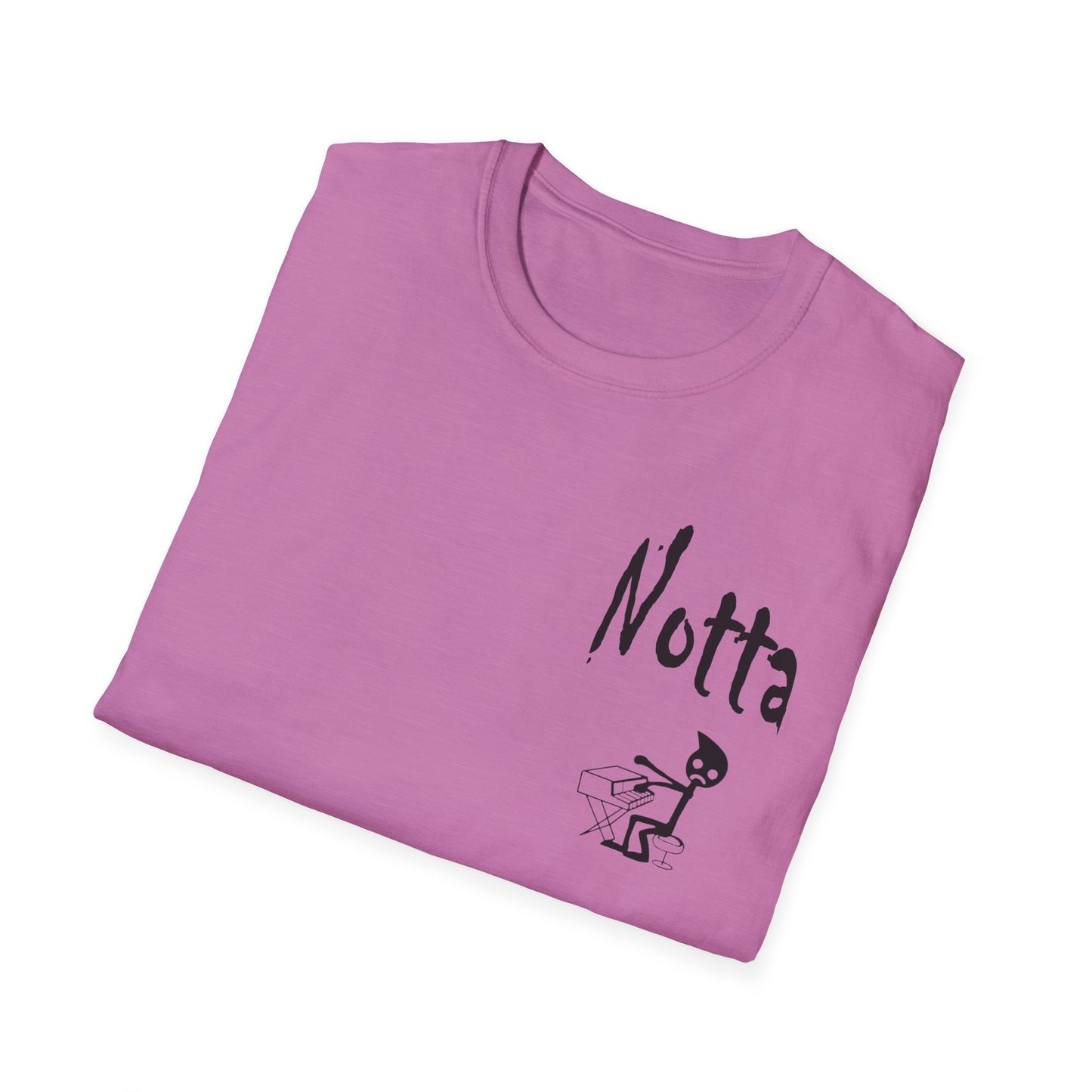 Notta Pianist Yet Unisex Softstyle T-Shirt - Music Lover Gift