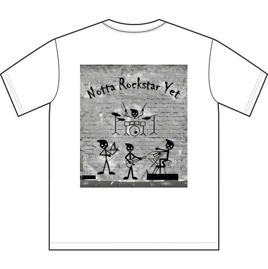 Notta Rockstar Yet Unisex Sueded T-Shirt -Music Vibe Top