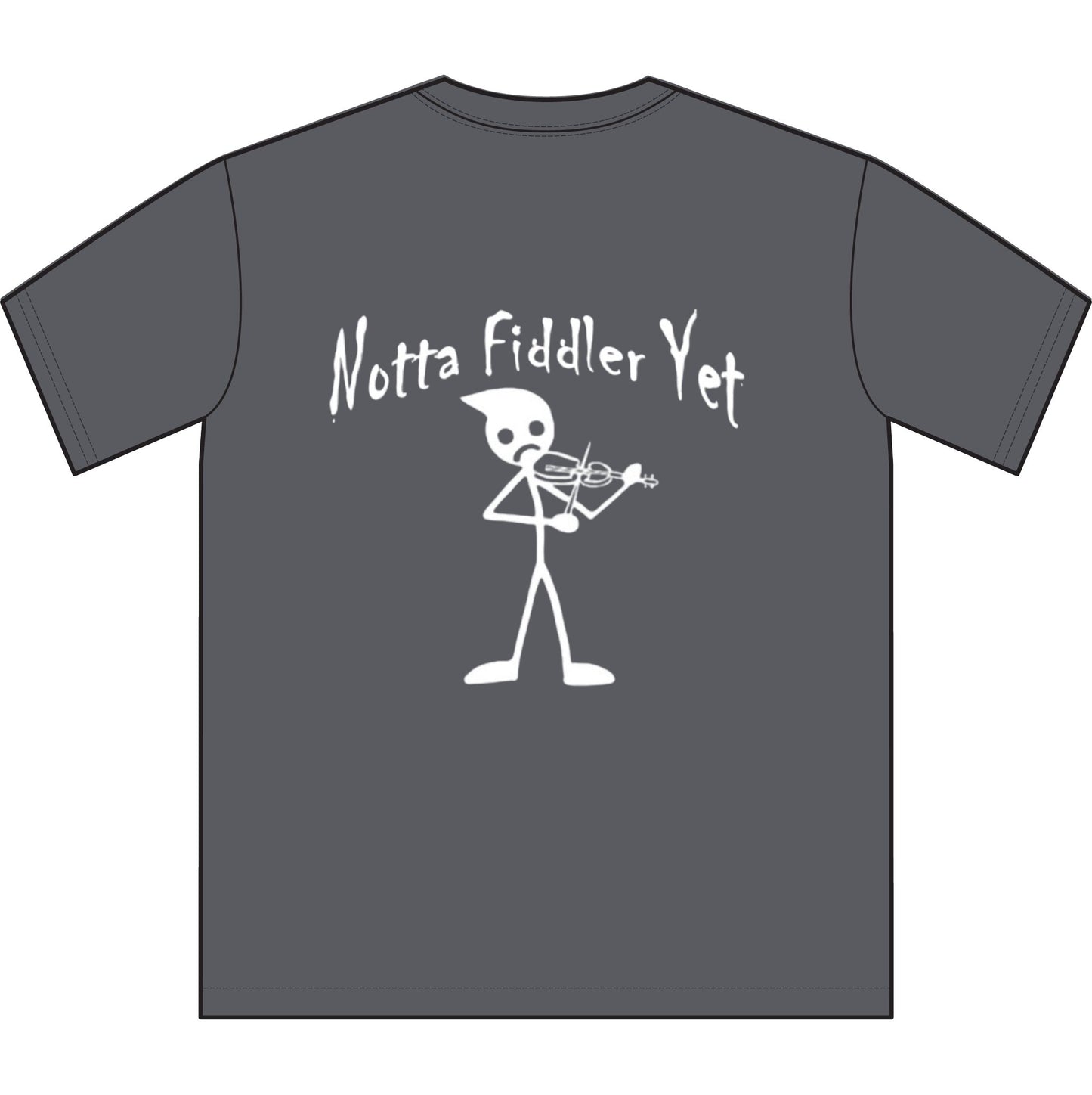 Notta Fiddler Yet Unisex Sueded T-Shirt -Music Vibe Top