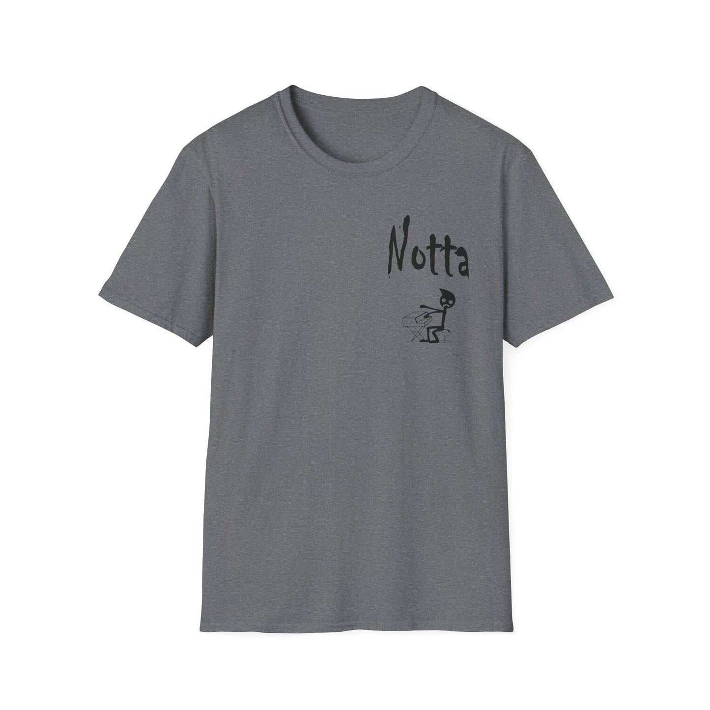 Notta Pianist Yet Unisex Softstyle T-Shirt - Music Lover Gift