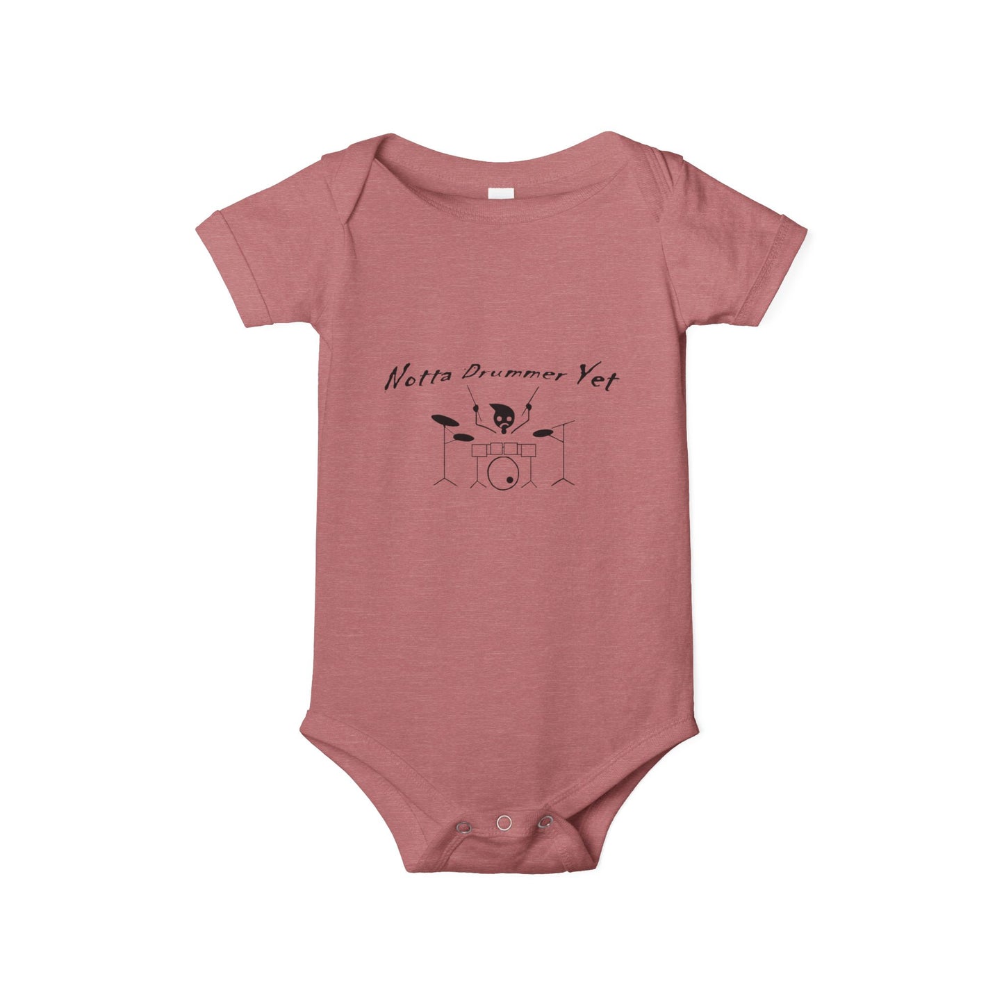 Notta Drummer Yet-Infant Jersey One Piece - American