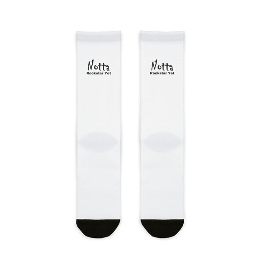 Notta Rockstar Yet-Crew Socks