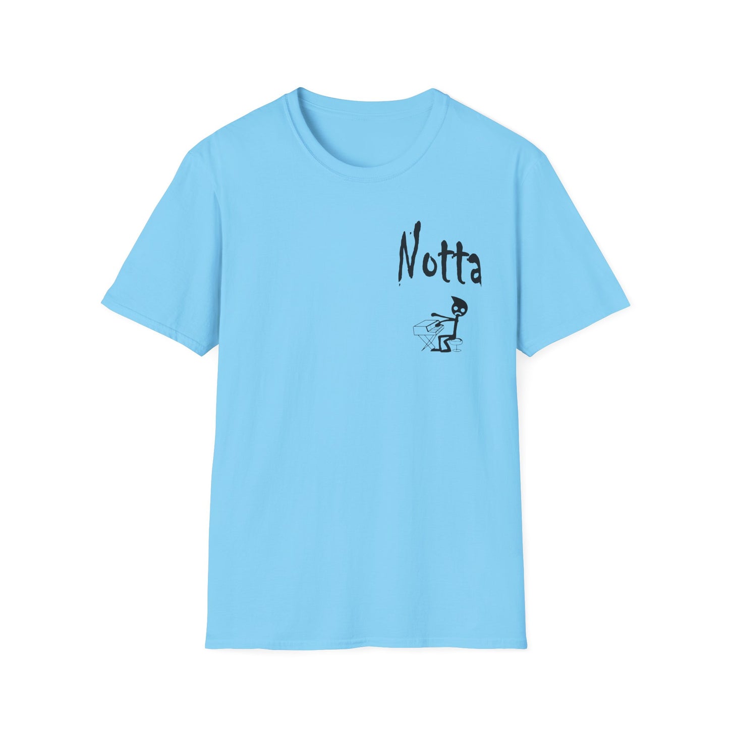 Notta Pianist Yet Unisex Softstyle T-Shirt - Music Lover Gift