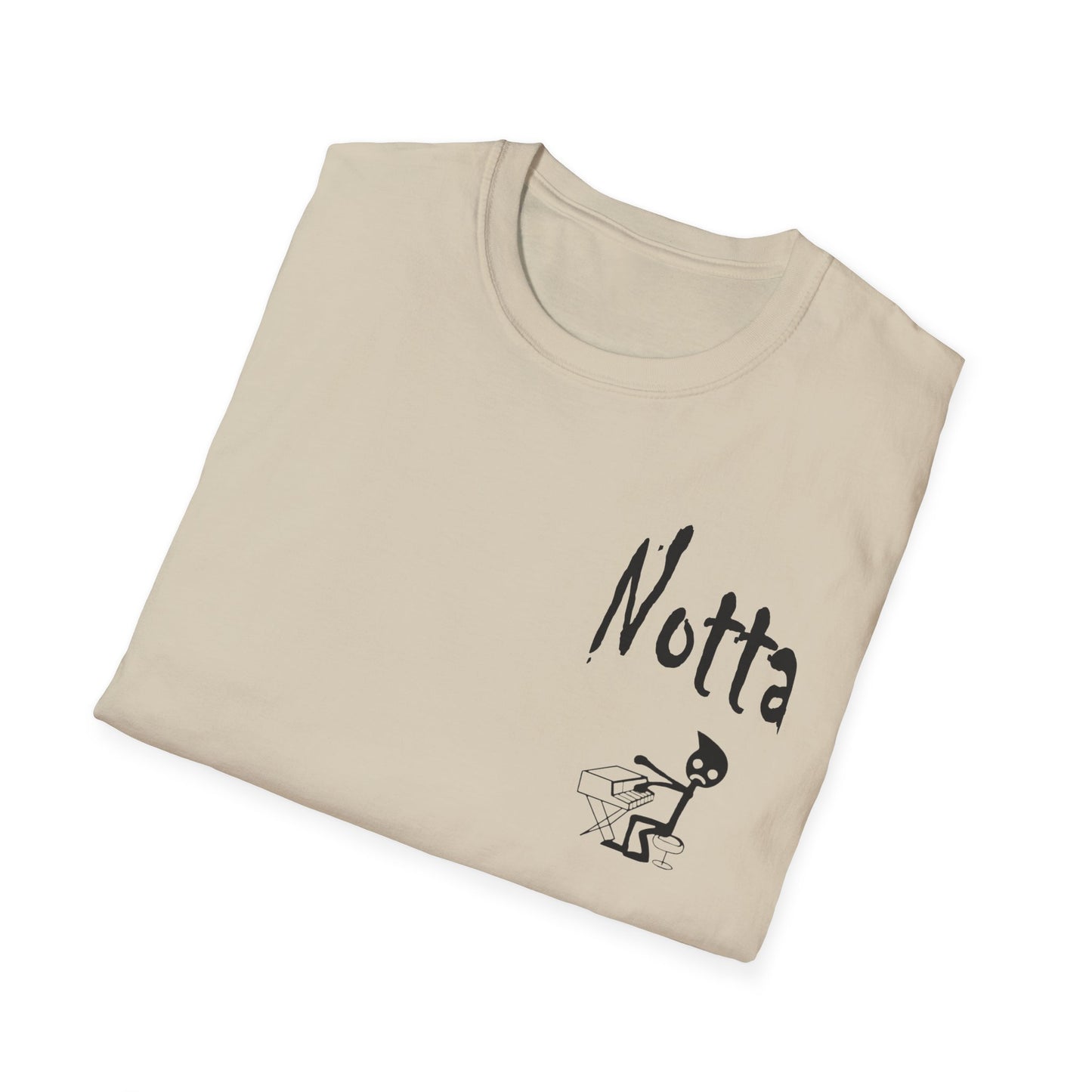 Notta Pianist Yet Unisex Softstyle T-Shirt - Music Lover Gift